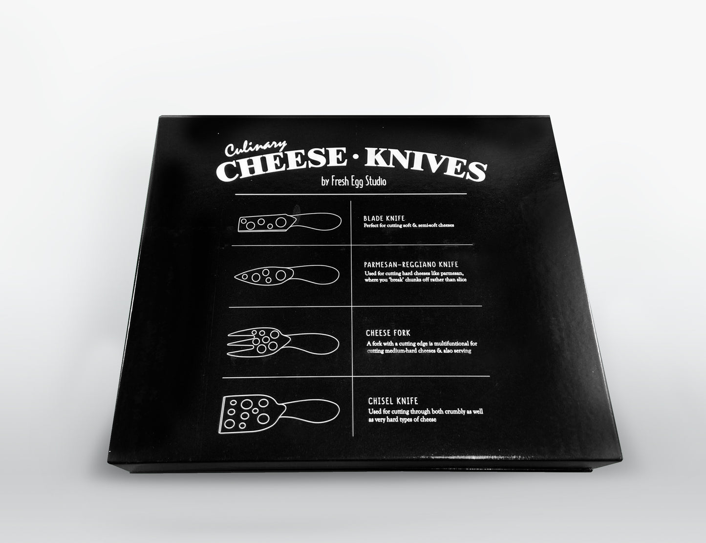 Culinary Cheese Knives - 4 Piece Set