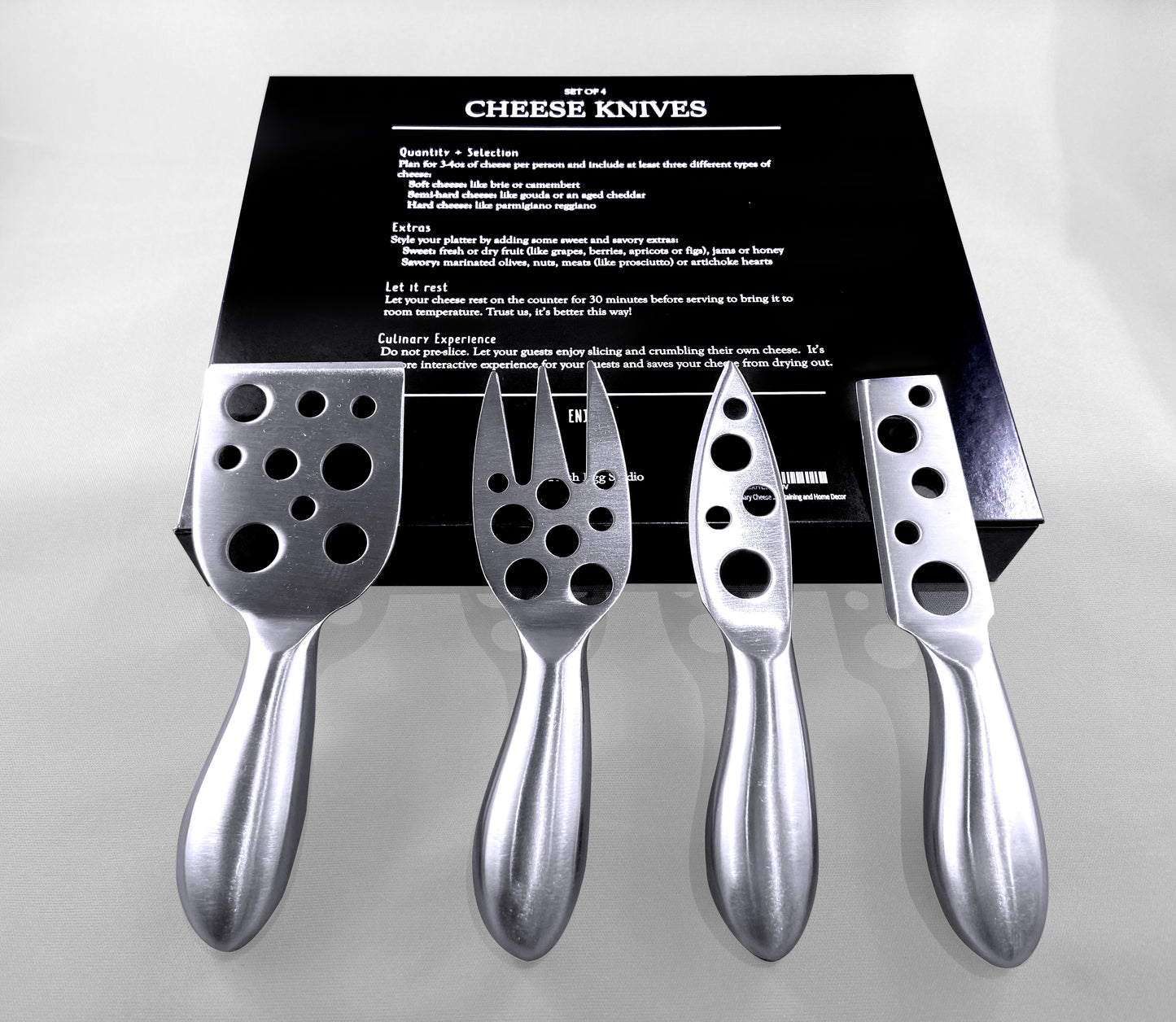 Culinary Cheese Knives - 4 Piece Set